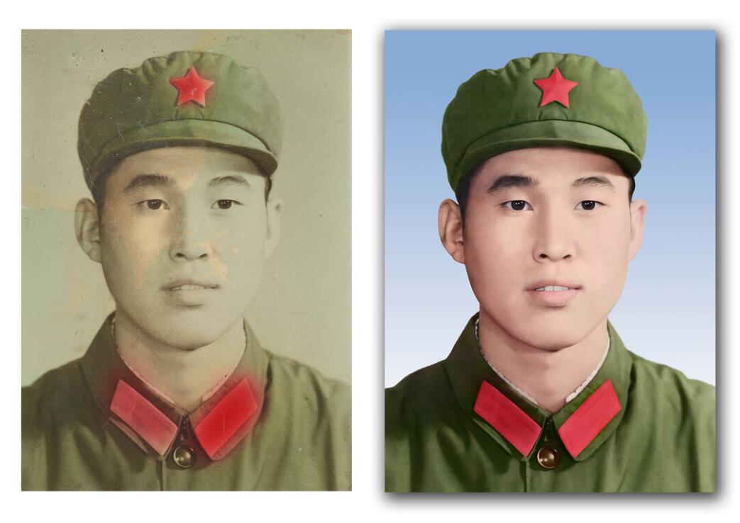 南口街道破损照片修复-18